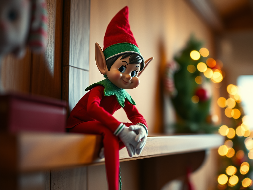 Elf on the&nbsp;shelf!